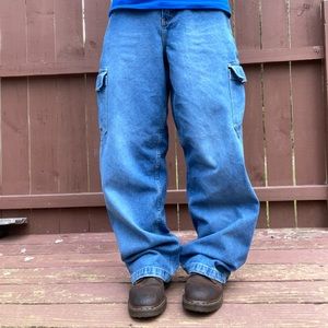 Vintage Baggy Cargo Jeans